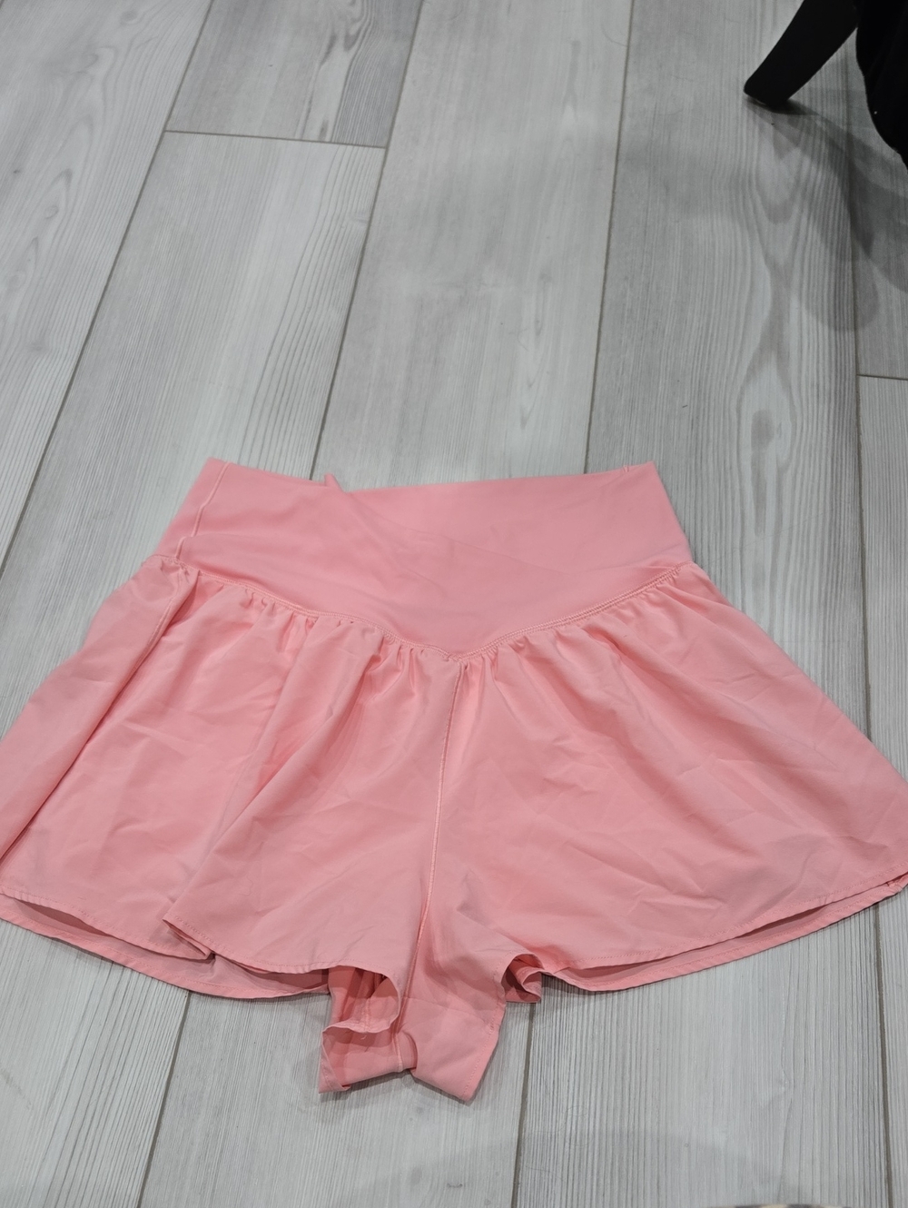 Women's Offline By Aerie Pink Athletic Butterfly Short with Built-In Shorts